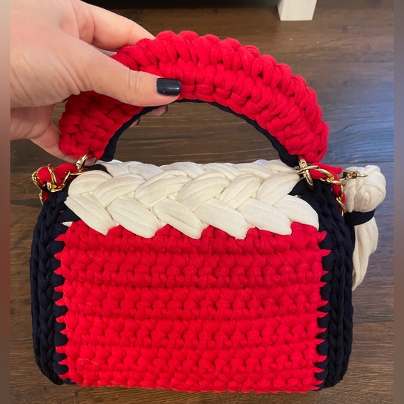 🇺🇸Handmade Crocheted Handbag - Picture 6 of 8